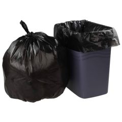 TRASH CAN LINER 7 GALLON 0.4MIL BLACK