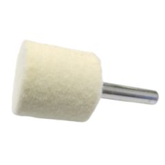 1x1" 1/4" SHANK FELT BOB-MEDIUM