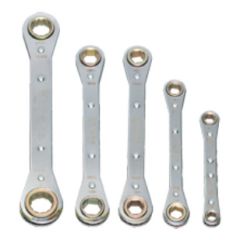 5PC. RATCHETING BOX WRENCH SET 6 &