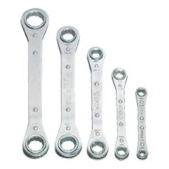 5PC. RATCHETING BOX WRENCH SET 6 &