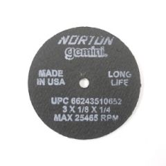 3X1/8X1/4 GEMINI REINF CUTOFF WHEEL