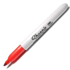 30002 RED FINE POINT MARKER