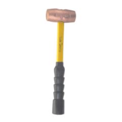 4LB BRASS HAMMER W/FIBERGLASS HNDL