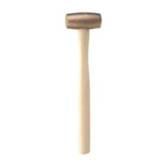 BRASS HAMMER WOOD HANDLE 1-1/2 LBS