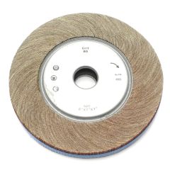 8x1x1 80 GRIT A/O UNMOUNTED FLAP WHEEL