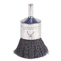 1" .0104 CRIMP STEEL WIRE END BRUSH