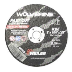 3"x1/16x3/8 A36T T1 CUT-OFF WHEEL