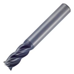 1" 4FL HP CARBIDE SQUARE ENDMILL V7+A