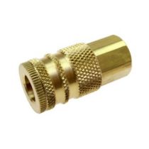 1/4 FPT INDUSTRIAL BRASS COUPLER